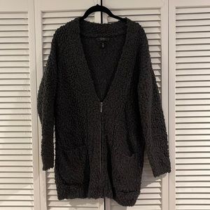 Sweater Zip Cardigan